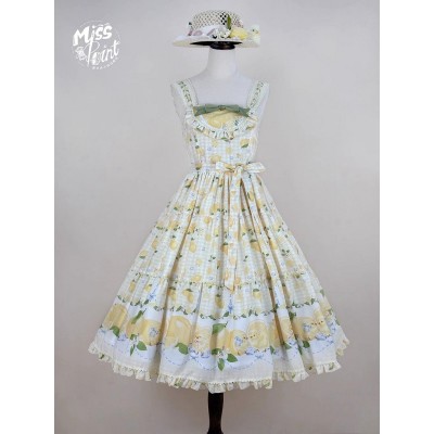 Miss Point Lemon Chicken Long Edition JSK(Reservation/2 Colours/Full Payment Without Shipping)